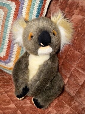 Plush Koala Toy  - Brown  and Cream Cozy Companion